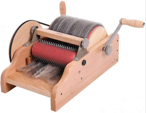 Kardiermaschine Ashford ADCC, Standard grob 46ppi - 20 cm Walze