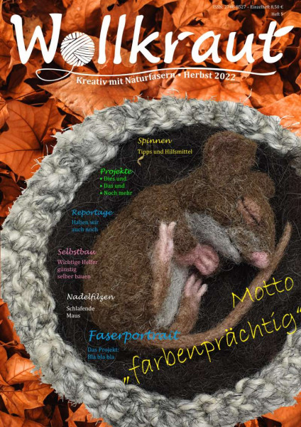 Wollkraut - Kreativ mit Naturfasern Heft 5 (Zeitschrift)