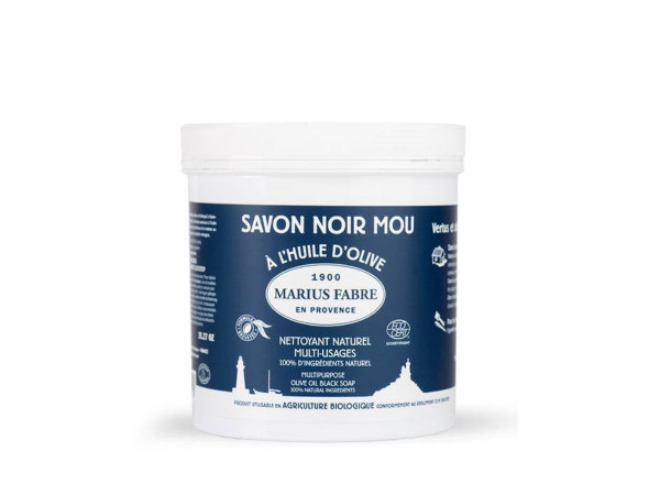 Marius Fabre Savon Noir Mou aus Olivenöl Schwarze Seife Paste 1 kg