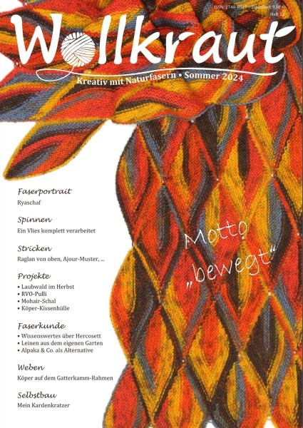 Wollkraut - Kreativ mit Naturfasern Heft 12 (Zeitschrift)
