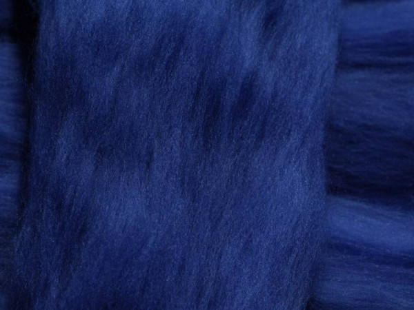 Sonderposten 16mic Merinowolle marineblau superfein 7,99€/100g -30% MA003X