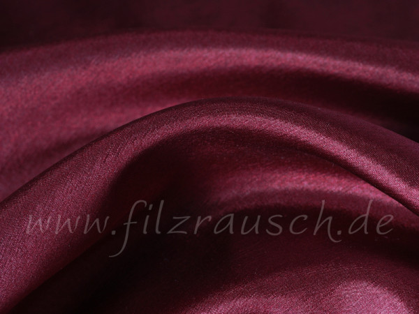 Sonderposten 11,04€/m Länge: 75cm Rest Ponge 5 bordeaux Breite 90cm P5007X