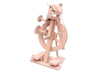 Spinnrad Merino Doppeltritt (Doppelpedal) incl. Zwirnsatz und 3 Spulen, unlackiert 6604 Spinnrad Merino Doppeltritt (Doppelpedal) incl. Zwirnsatz und 3 Spulen, unlackiert 6604