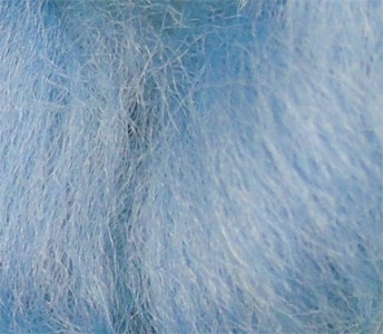 Merinowolle (bunt) - taubenblau sehr fein im Band