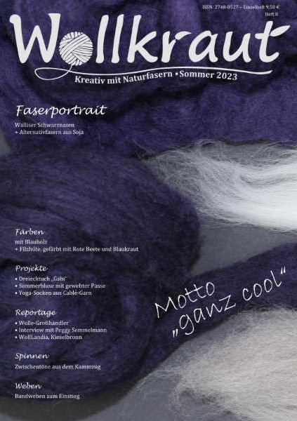 Wollkraut - Kreativ mit Naturfasern Heft 8 (Zeitschrift)