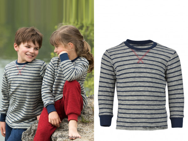 Kinder-Pulli-Schlafanzug-Frottee (Bio-GOTS)