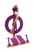 Kromski Fantasia royal purple, Doppeltritt, lackiert, 1-fädig Kromski Fantasia royal purple, Doppeltritt, lackiert, 1-fädig