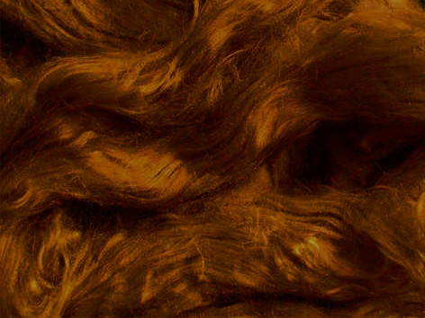 buntgefärbte Maulbeerseide - kupfer extra fein im Band