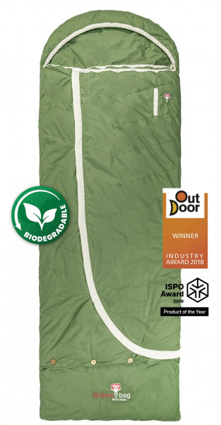 Biopod Biopod DownWool Nature Comfort Deckenschlafsack / +1°C 1950g, Füllung:Wolle/Daune