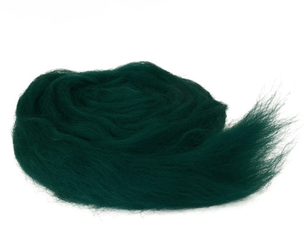 Bergschafwolle (bunt) - forstgrün mittelfein im Band