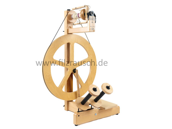 Louet S10C ST 5 Speichen IrT, flügelgebremst Spinnflügel mit gleitendem Führer (SP021)