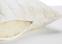 Kopfkissen mit Reißverschluss - 40 x 80 cm 500g
