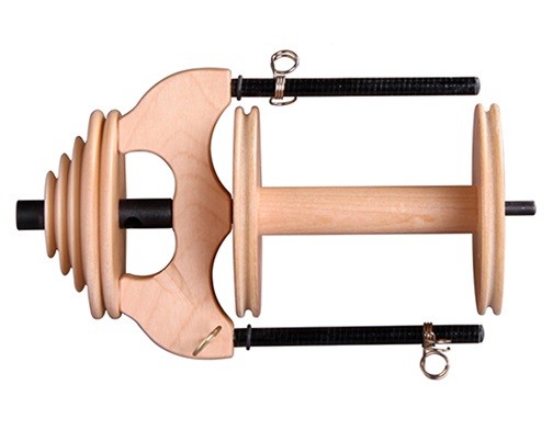 Ashford Jumbo Sliding Hook Flyer 2-fädig SHFJDD unlackiert