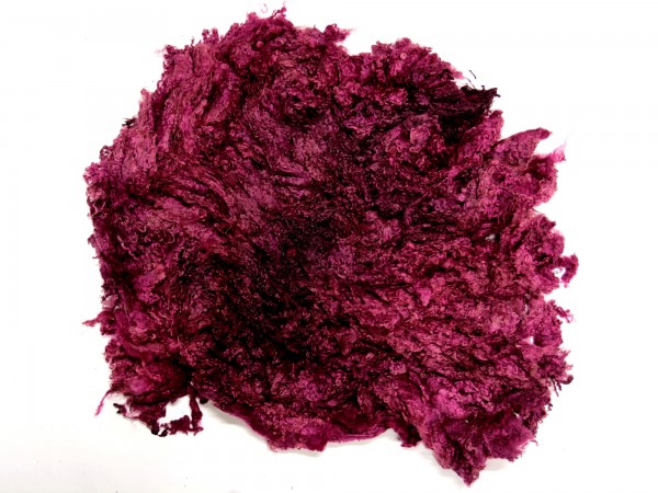 Sonderposten Toupetlocken - lila mittelfein 1kg - gefärbt