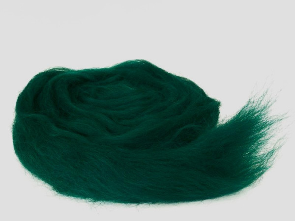 Sonderposten 28,50 €/kg 250 g europ. Merinowolle im Band 27 mic dunkelgrün -20% EMWDG01